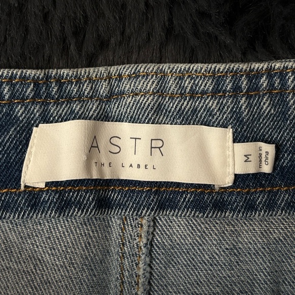 ASTR the Label Jeans High Waist Blue Tapered Leg Vintage Wash jeans medium 28 - Picture 3 of 15